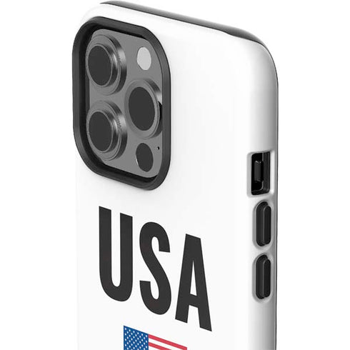 USA American Flag iPhone 15 Pro Impact Case